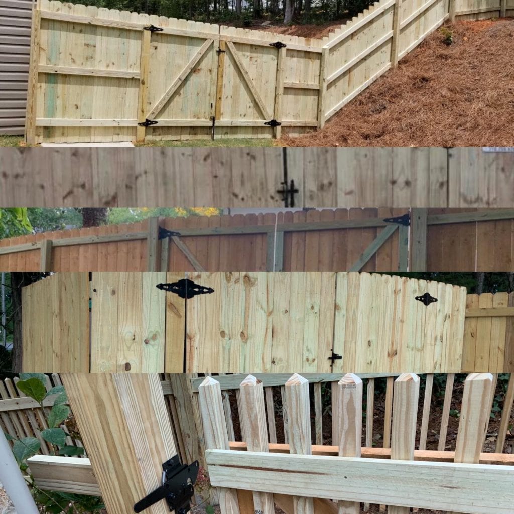 Wood Fences - Alpha Fence ATL